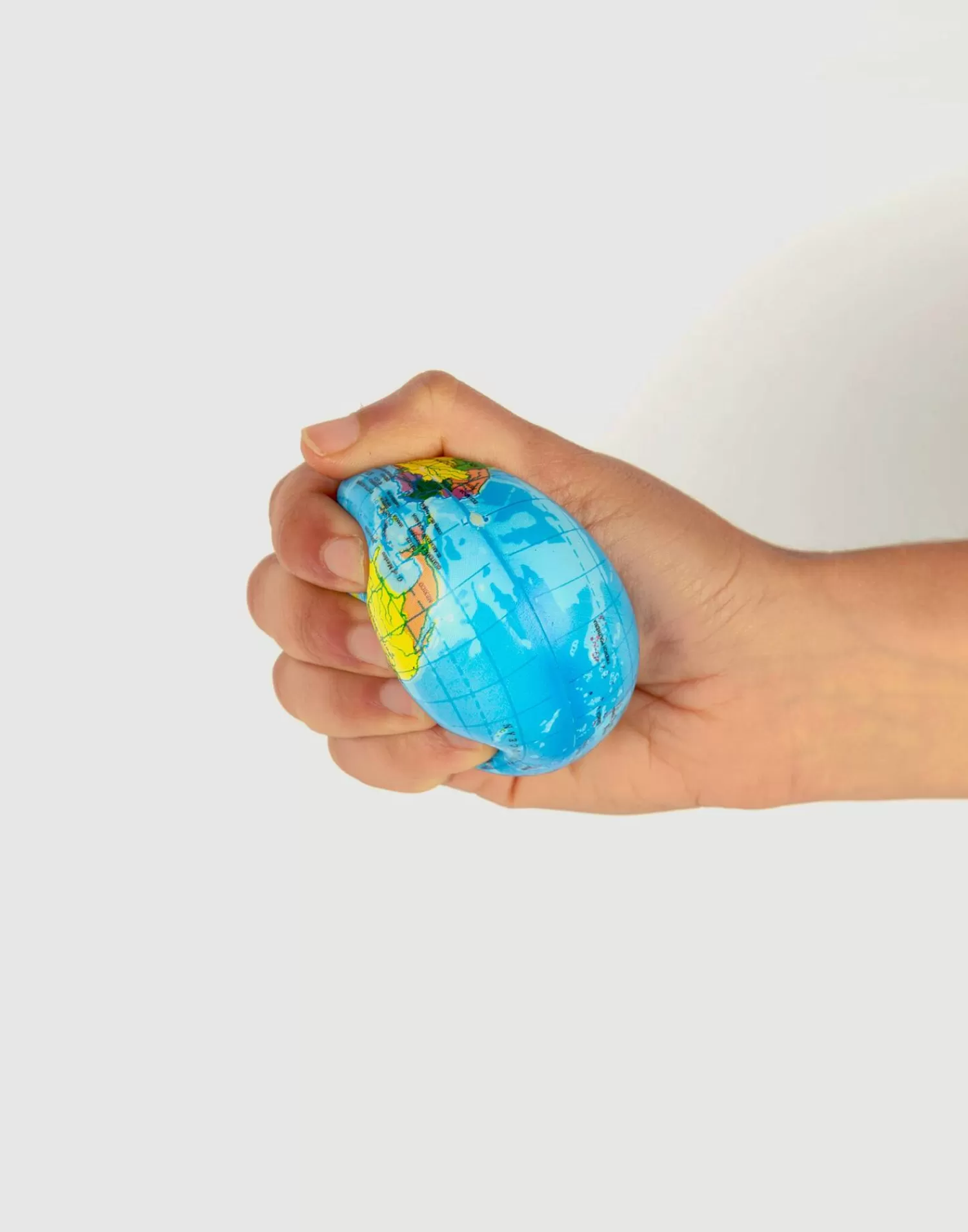 Electronics & Gadget*Natura Selection Antiestress World Ball 109648-Blue
