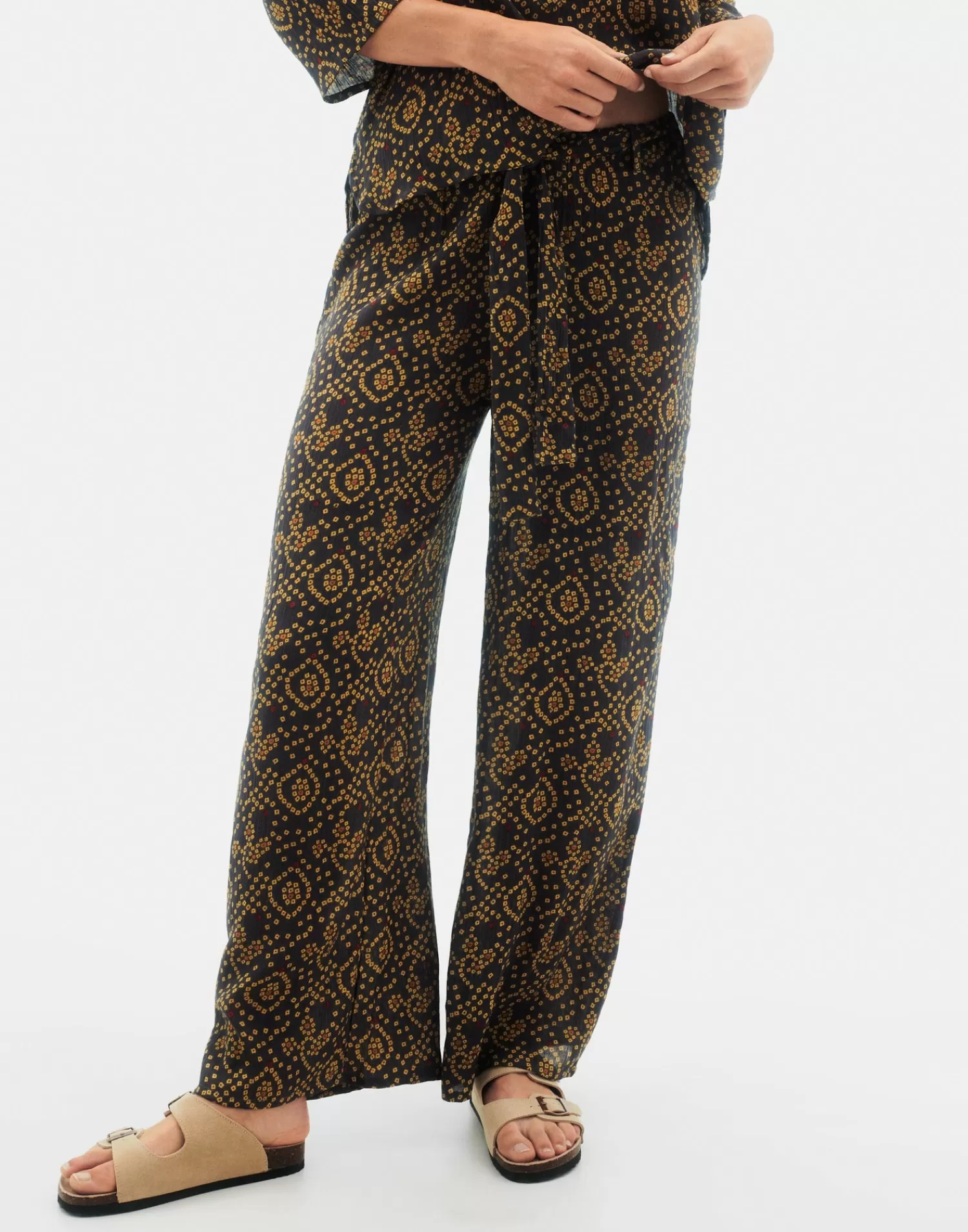 Pants*Natura Selection Bandani Pants 147745-GREY