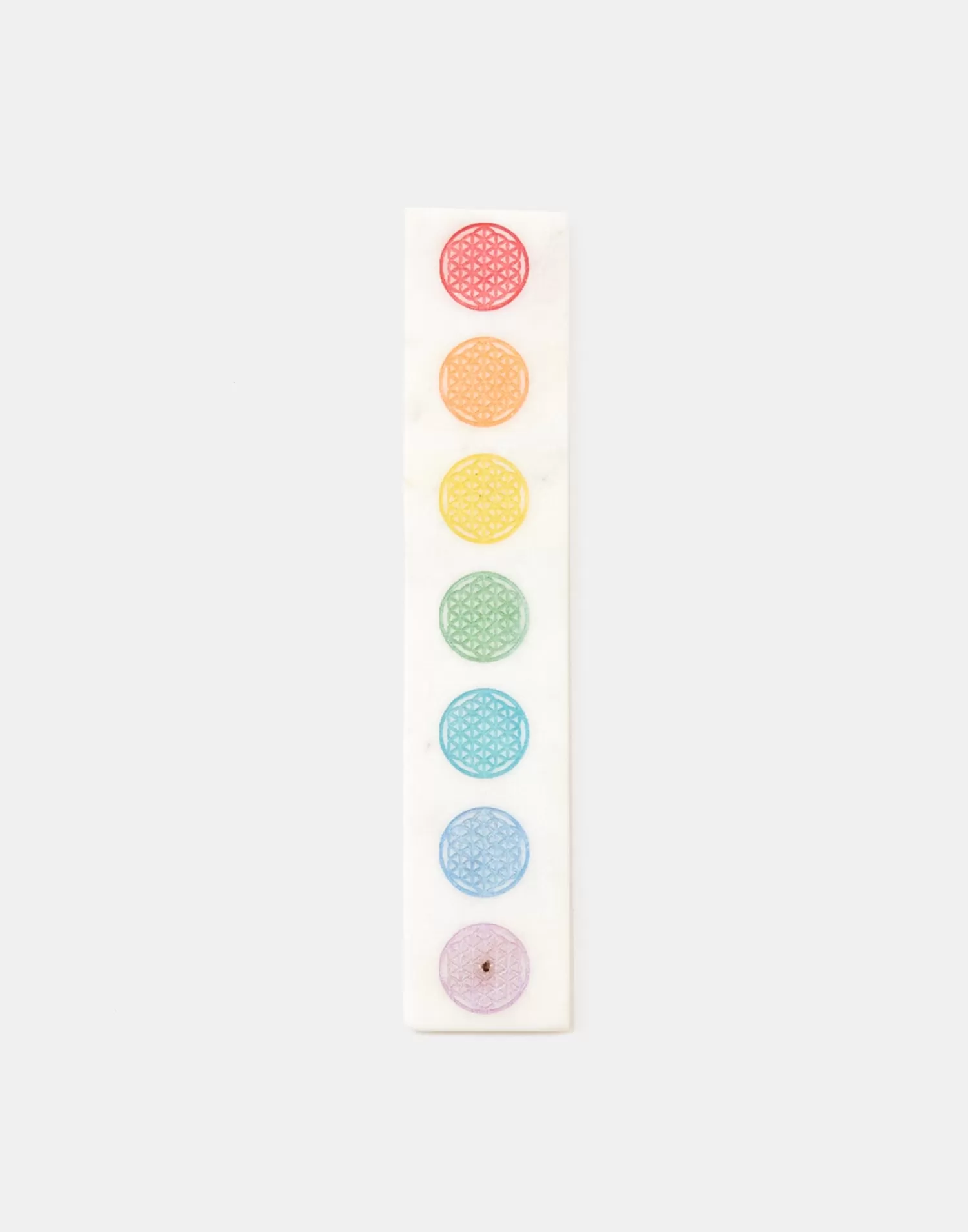 Aromas & Diffusers | Incenses*Natura Selection Chakra Incense Holder 146085-WHITE