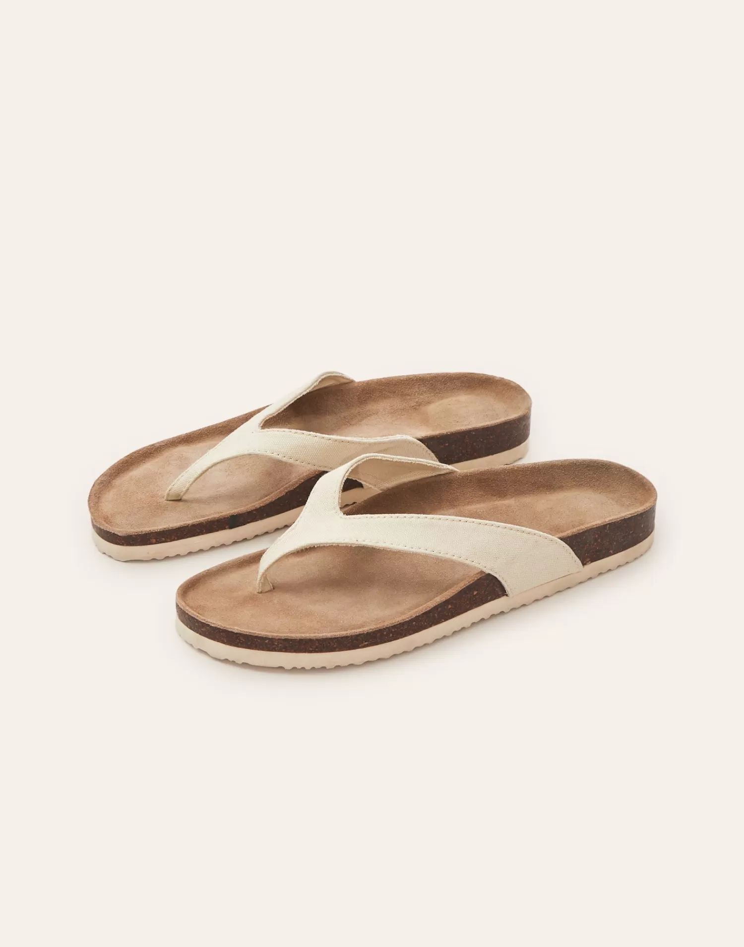 Footwear*Natura Selection Ergonomic Canvas Toe Sandal