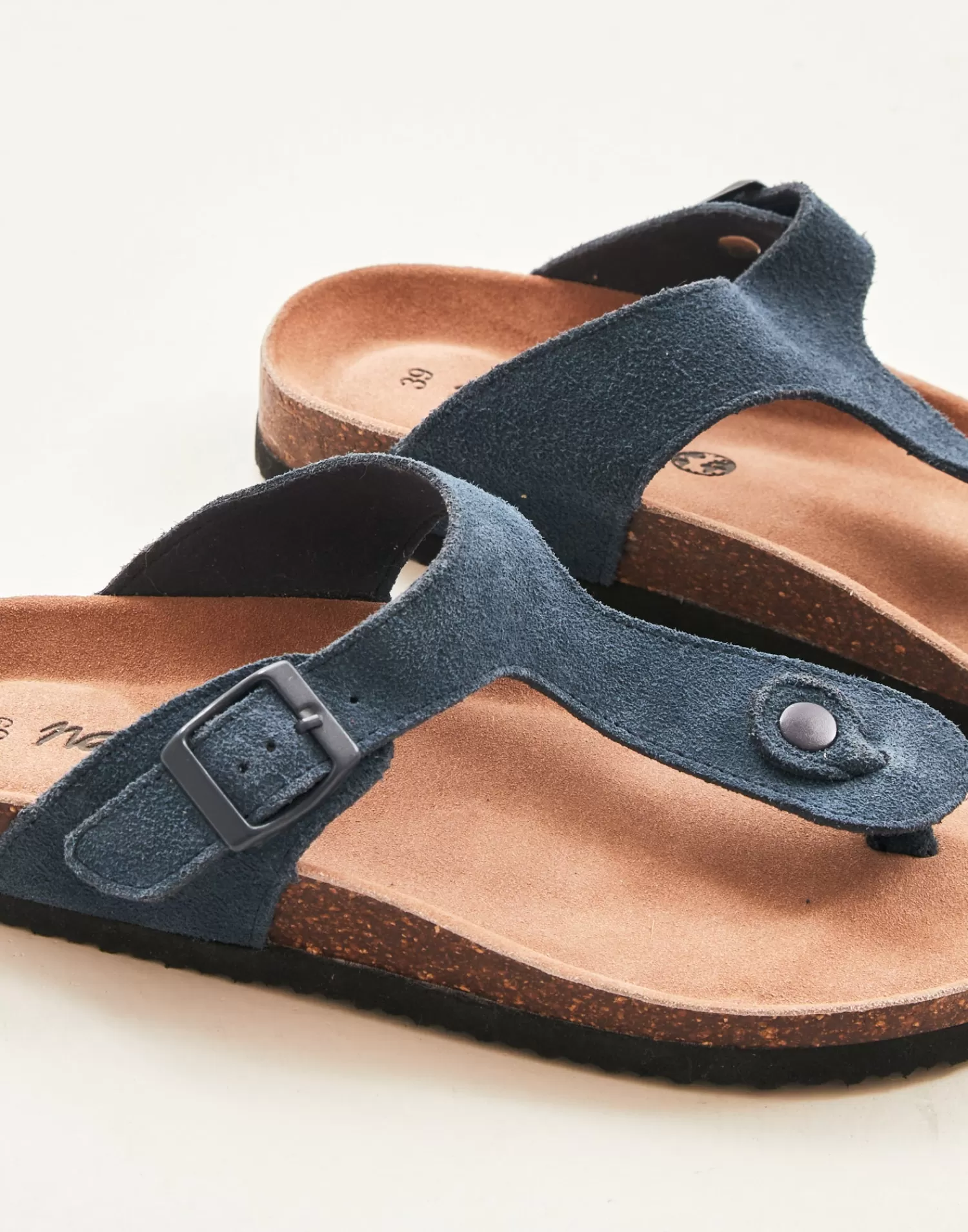Footwear*Natura Selection Ergonomic Leather Toe Sandal
