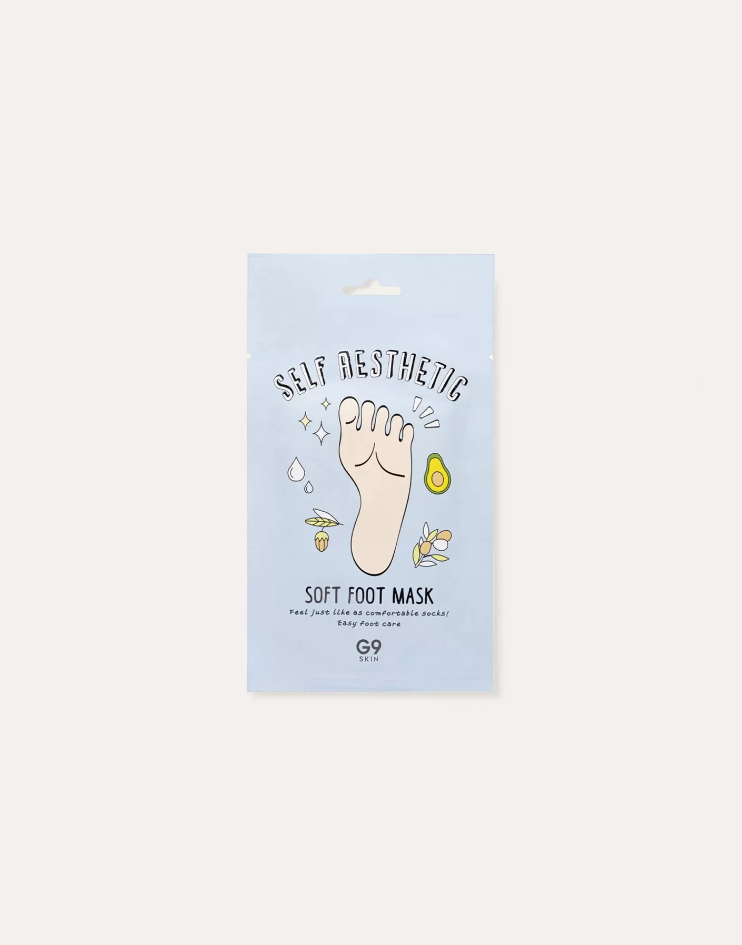 Bodycare & Beauty | Bodycare & Beauty*Natura Selection Foot Mask 146053-BLUE