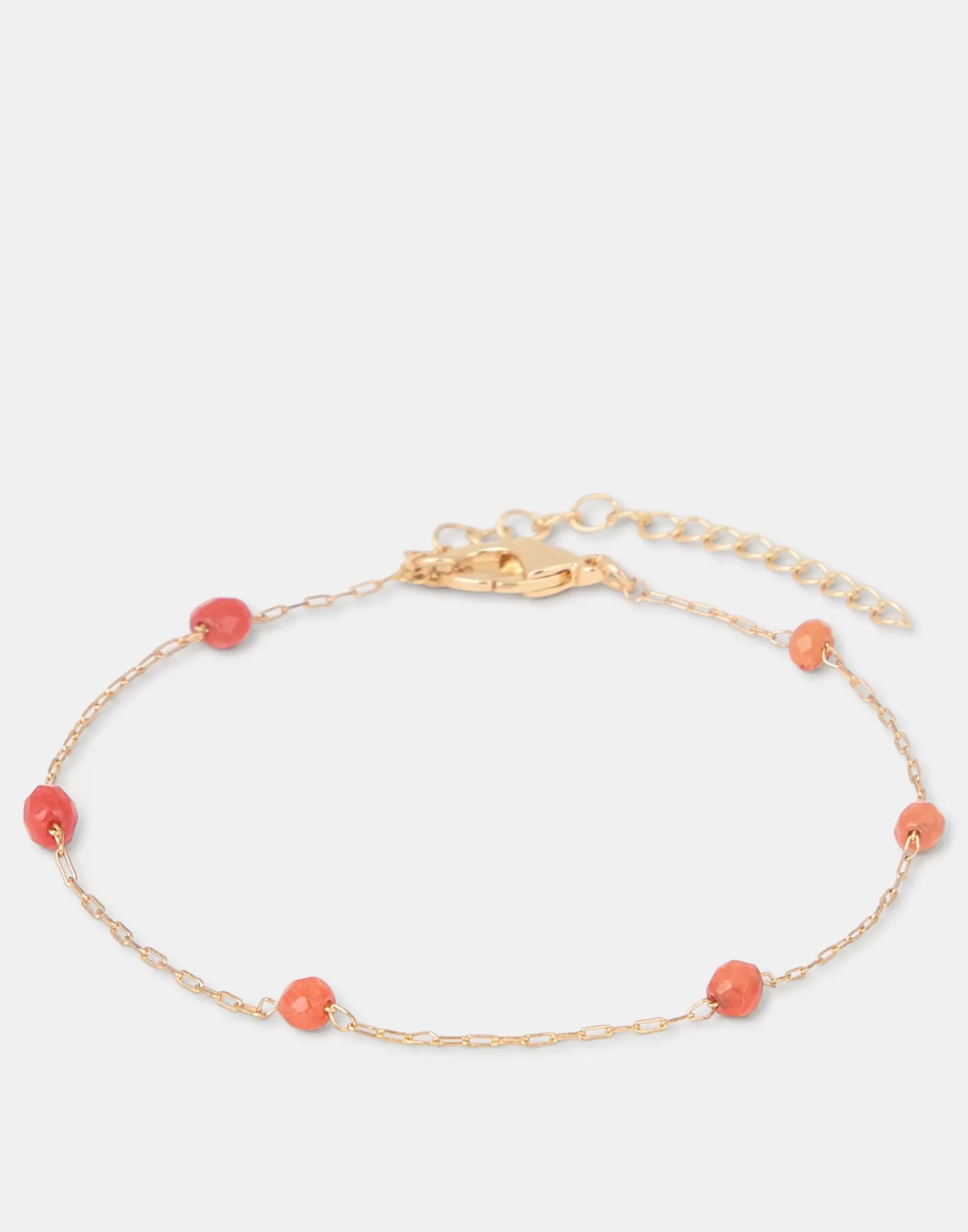 Jewelry*Natura Selection Gold Bracelet With Color Beads