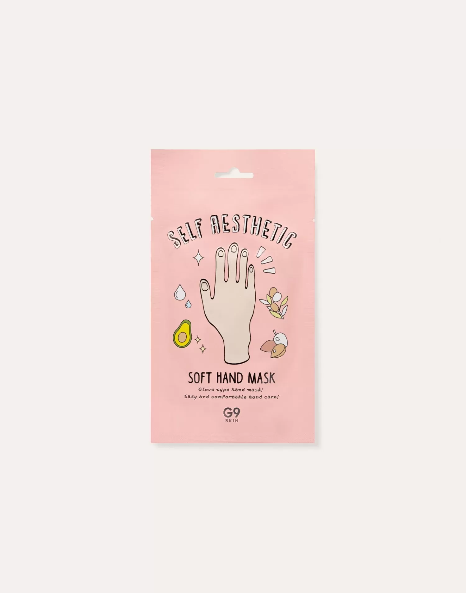 Bodycare & Beauty | Bodycare & Beauty*Natura Selection Hand Mask 146058-PINK