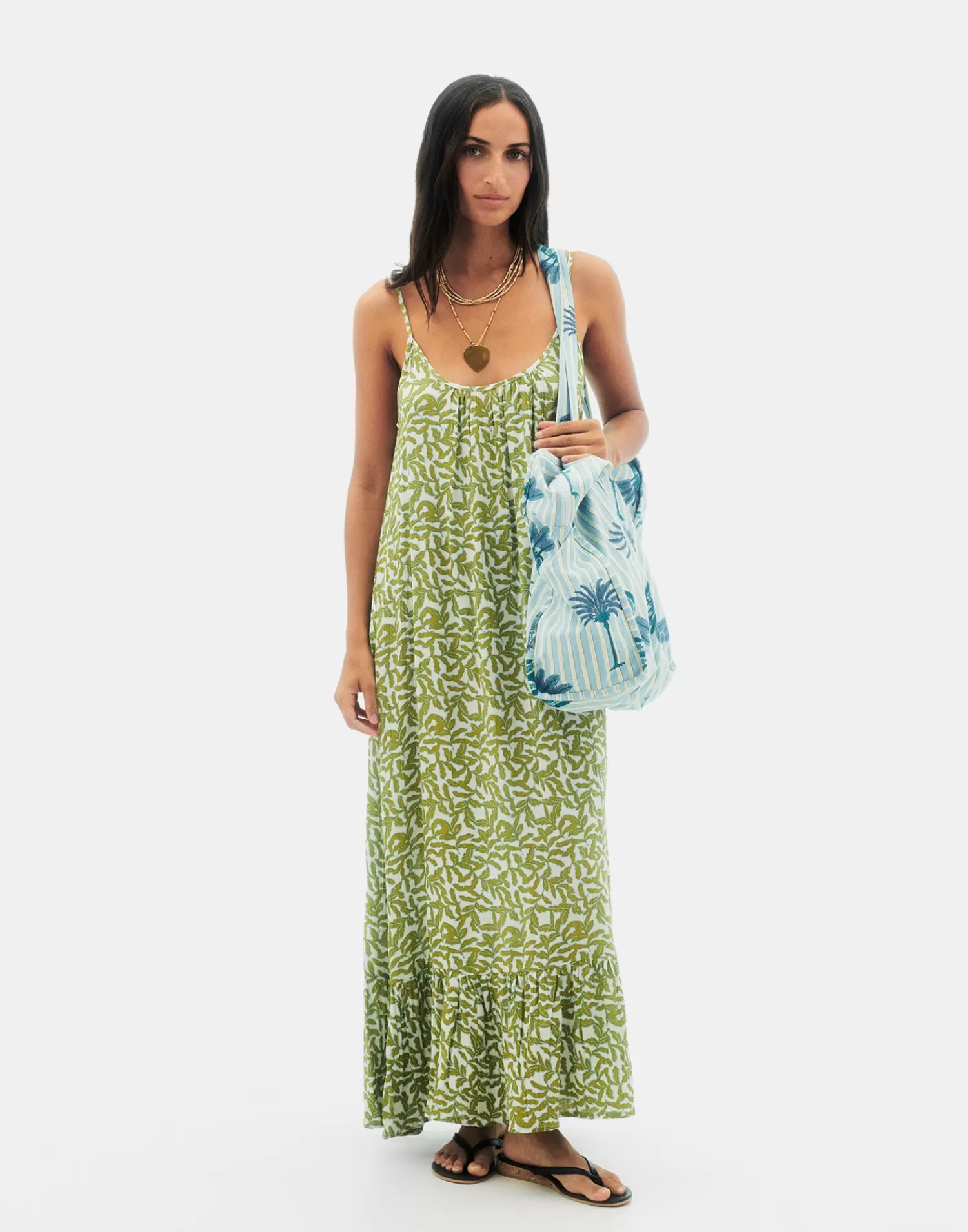 Dresses*Natura Selection Hiedra Dress 147757-GREEN