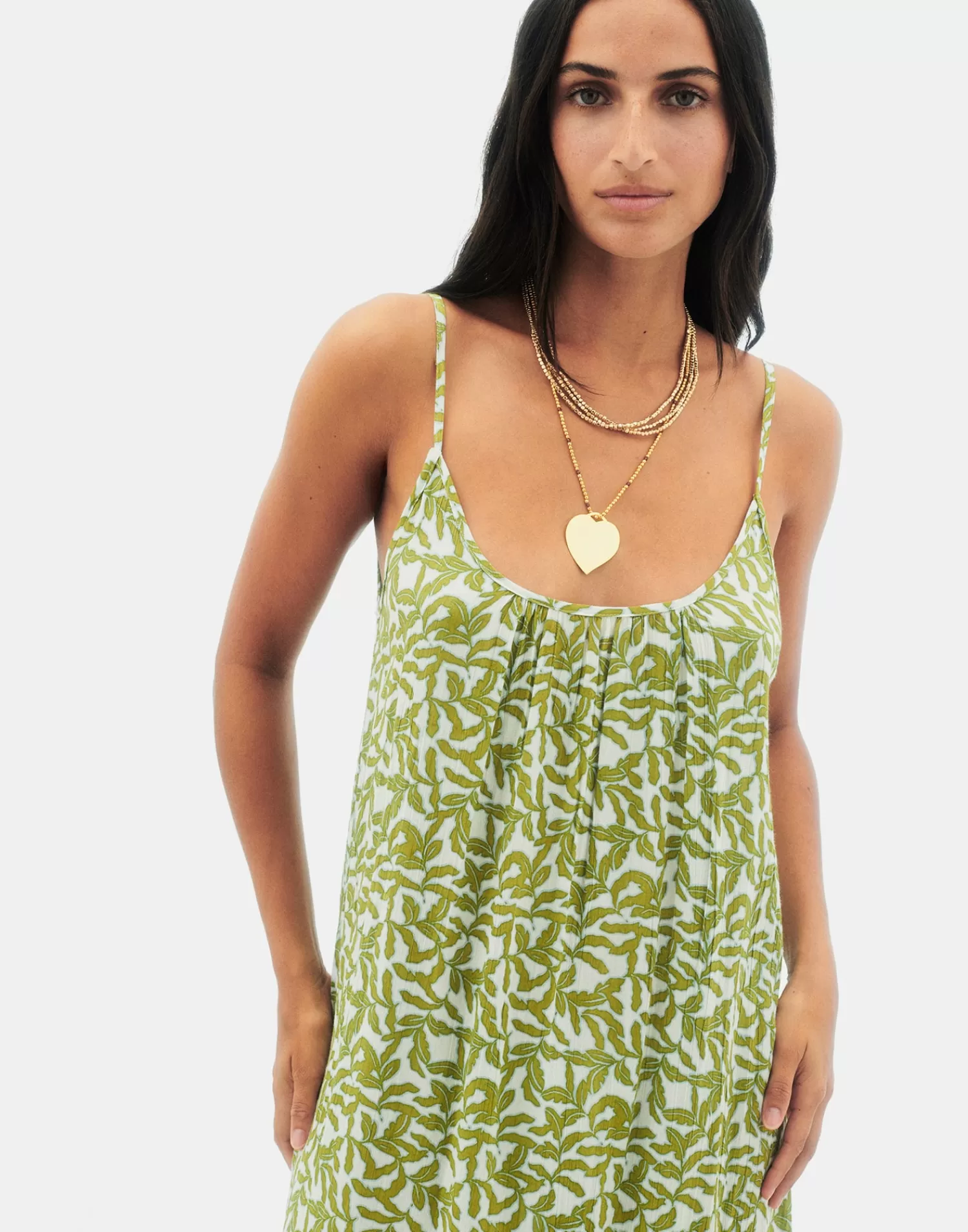 Dresses*Natura Selection Hiedra Dress 147757-GREEN