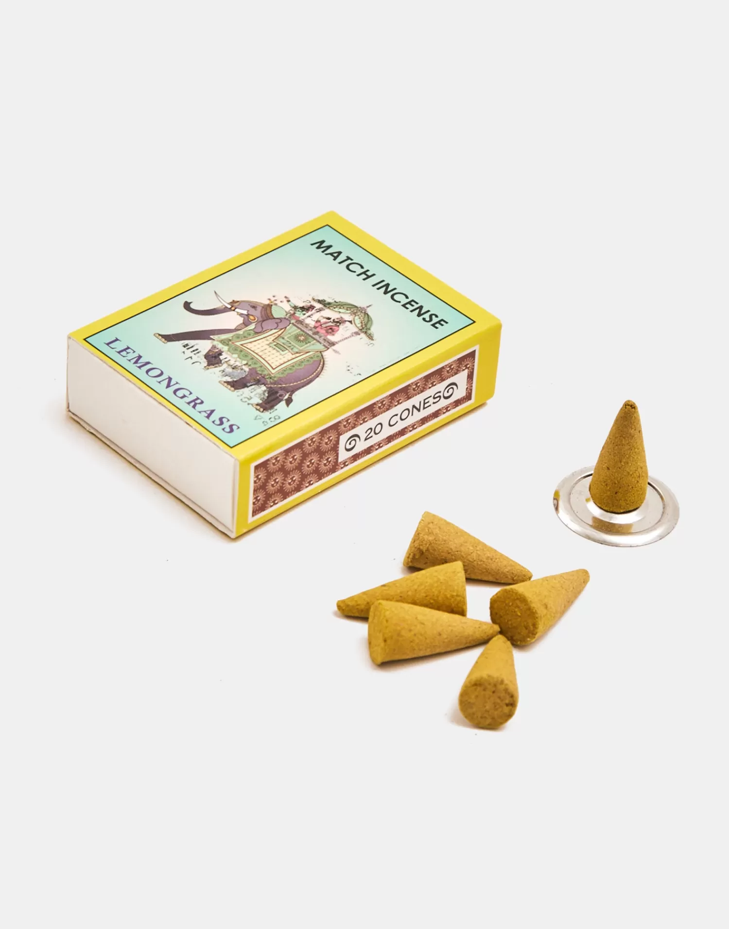 Aromas & Diffusers | Incenses*Natura Selection Incense Cones Matchbox