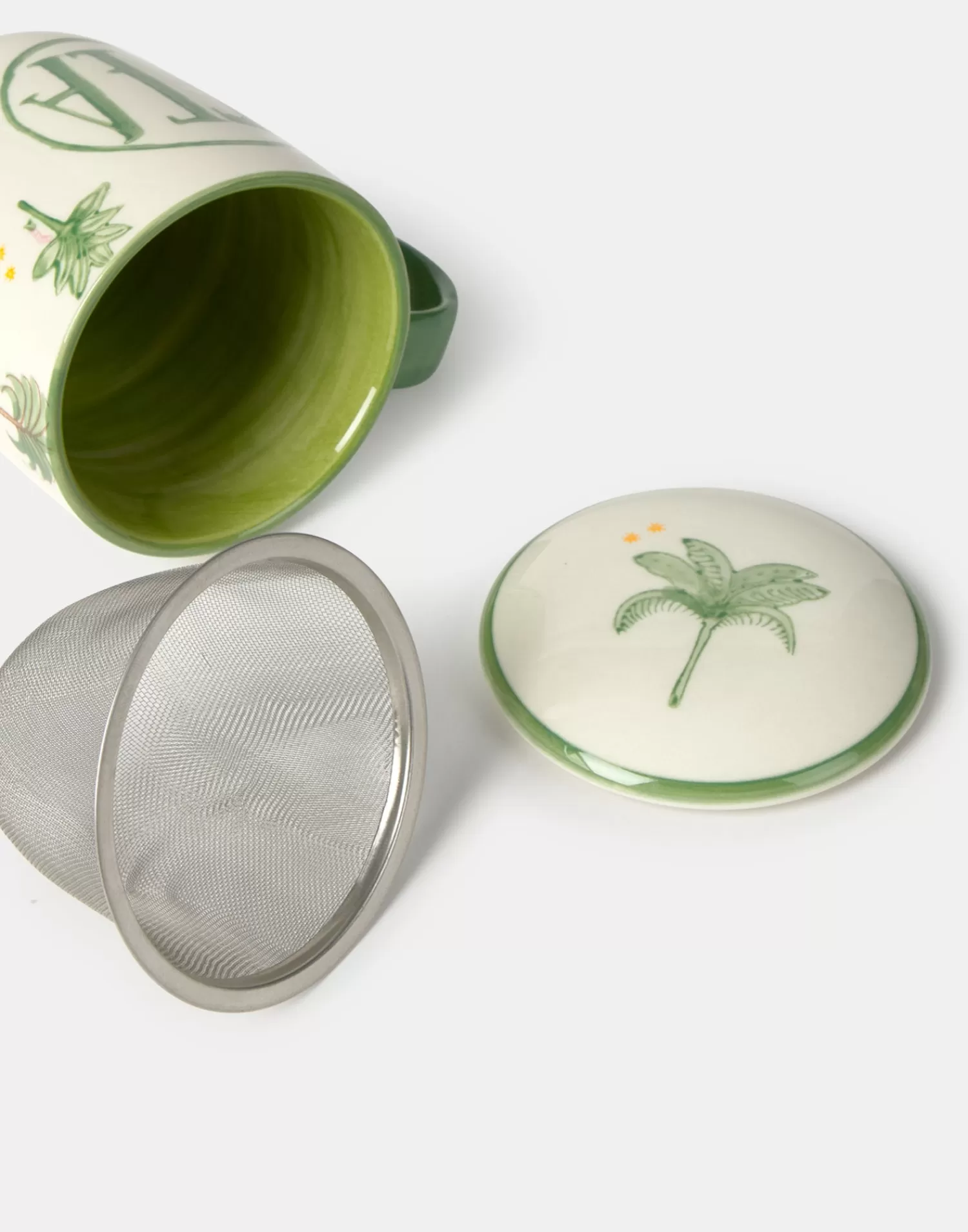 Kitchen*Natura Selection Palm Trees Tea Cup