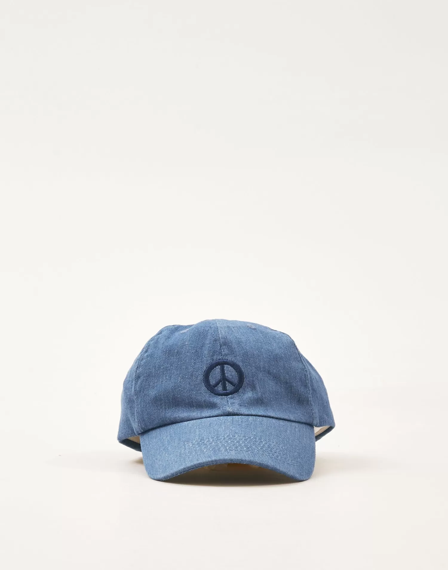Hats & Caps*Natura Selection Peace Embroidered Cap 146114-BLUE
