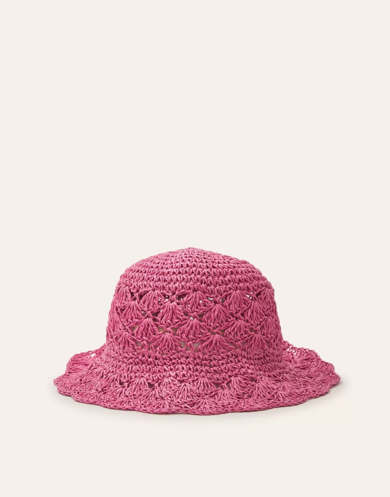 Hats & Caps*Natura Selection Plain Bucket Hat 145915-FUCHSIA