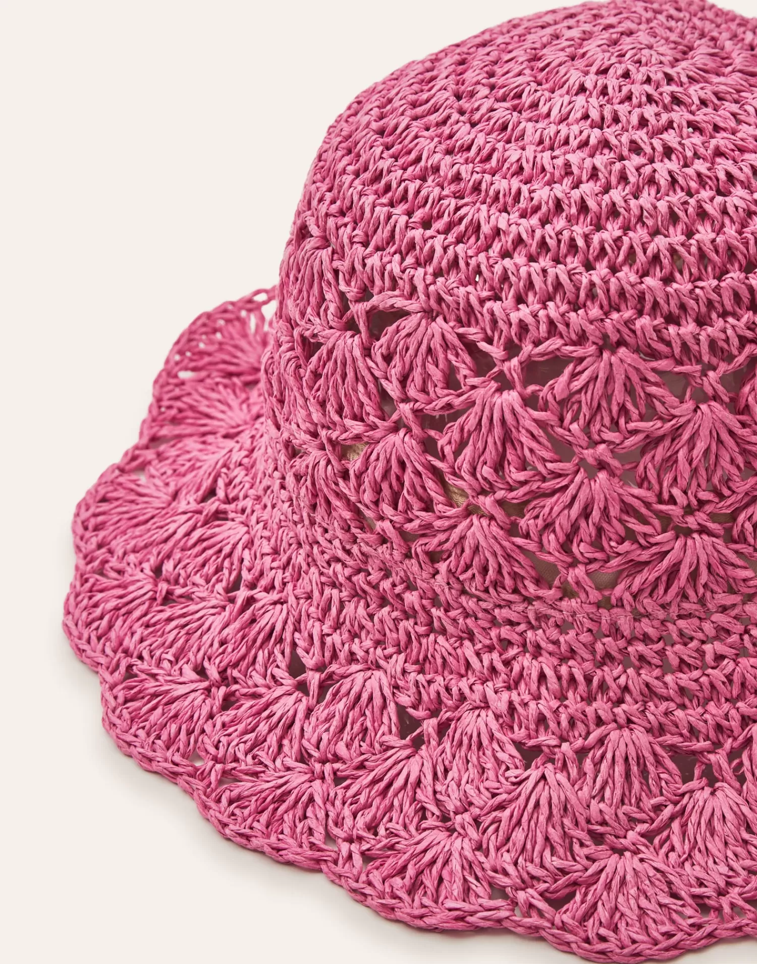 Hats & Caps*Natura Selection Plain Bucket Hat 145915-FUCHSIA