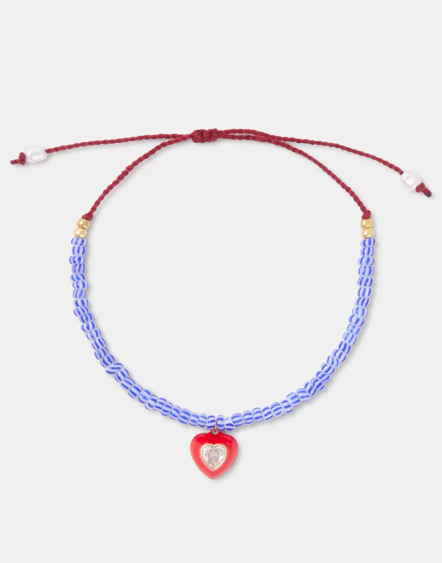 Jewelry*Natura Selection Pulsera Charm Corazón Diamante