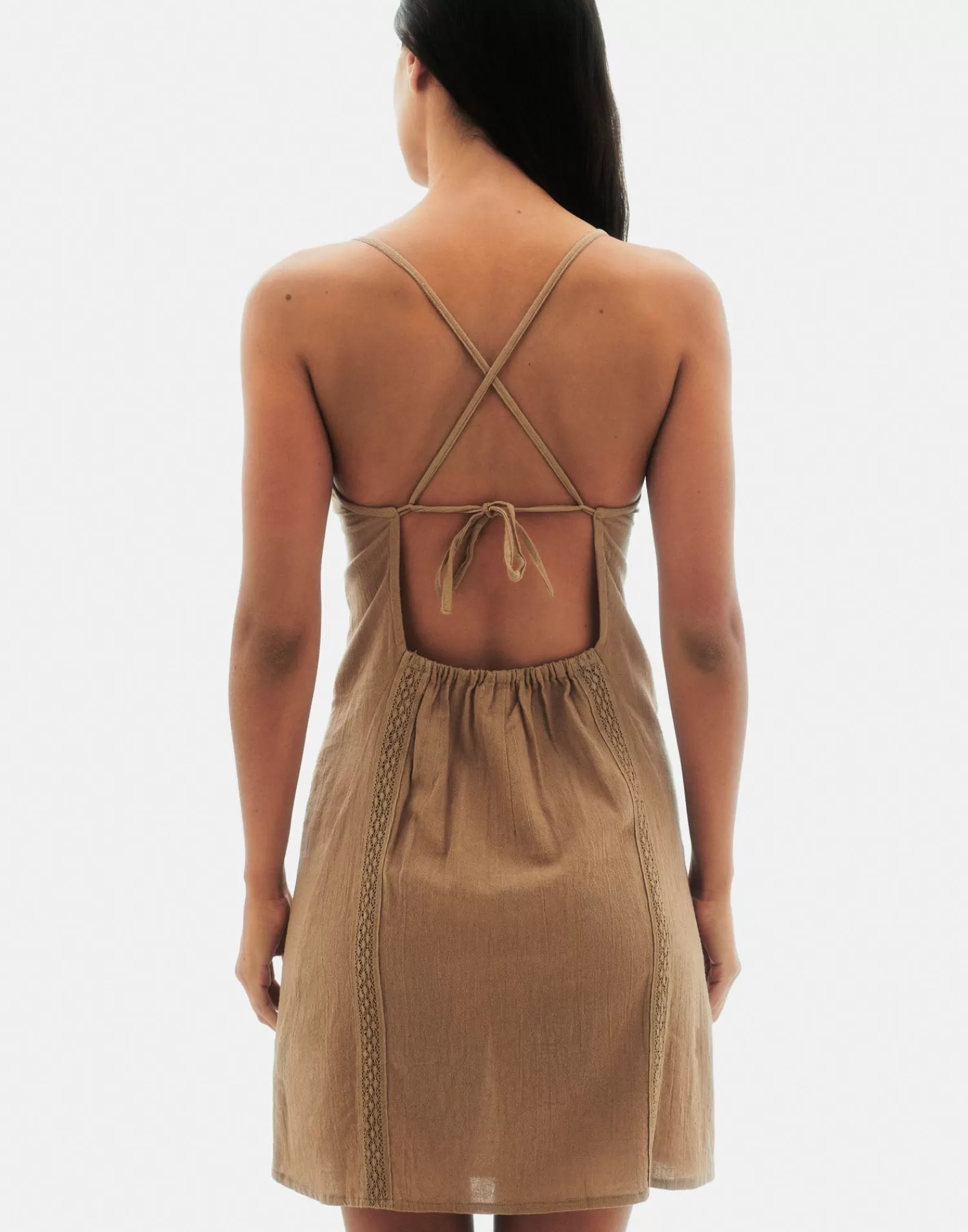 Dresses*Natura Selection Sahara Dress 147720-BROWN