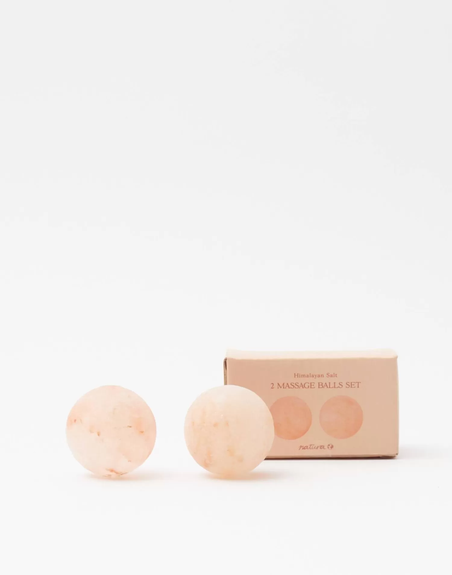Bodycare & Beauty | Bodycare & Beauty*Natura Selection SET 2 BALLS MASSAGE SAL HIMALAYA