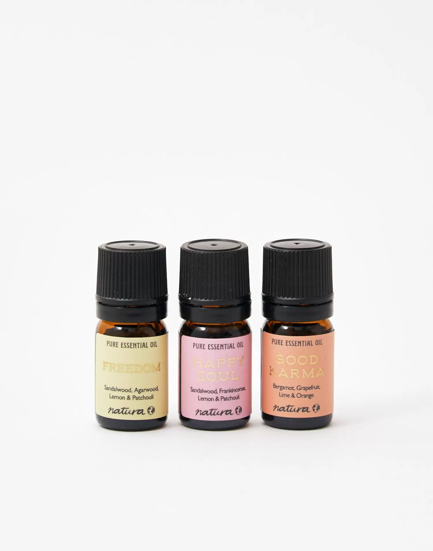 Bodycare & Beauty | Bodycare & Beauty*Natura Selection Set Of 3 Essential Oils Happiness 138233-Pink