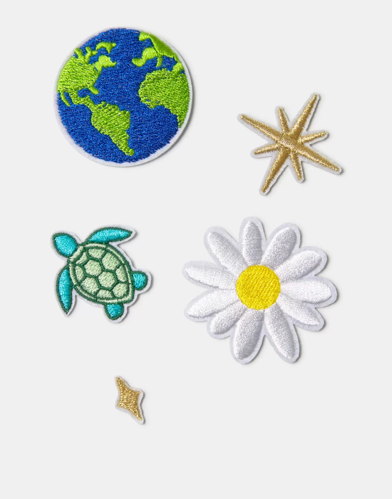 Backpacks & Bags | Other Accessories*Natura Selection Set Of 5 Earth Patches 148006-ASSORTED