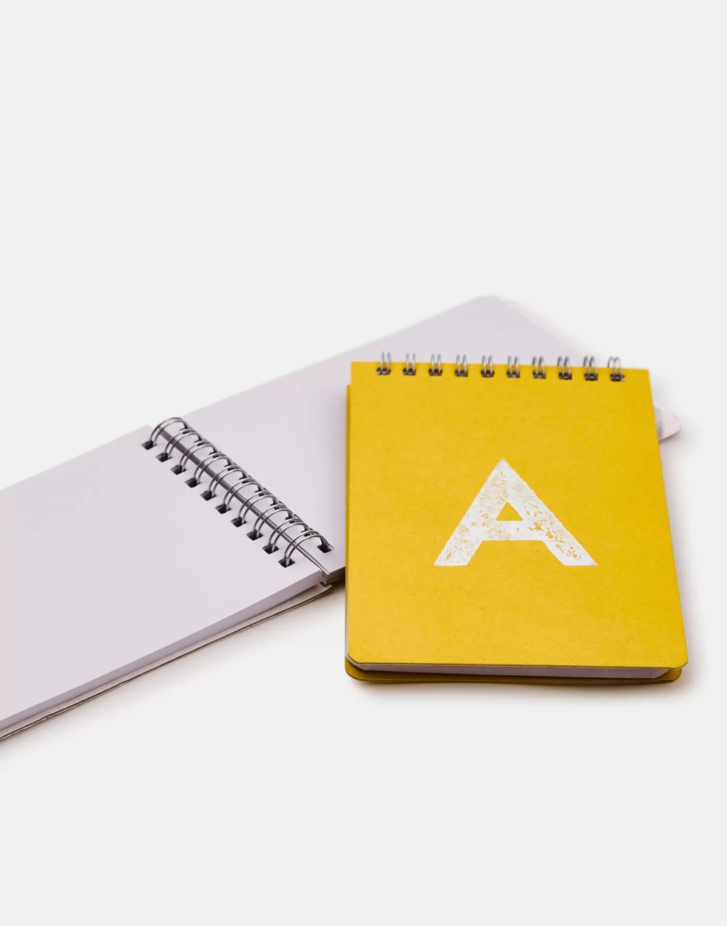 Stationery*Natura Selection Silver Alphabet Notebook