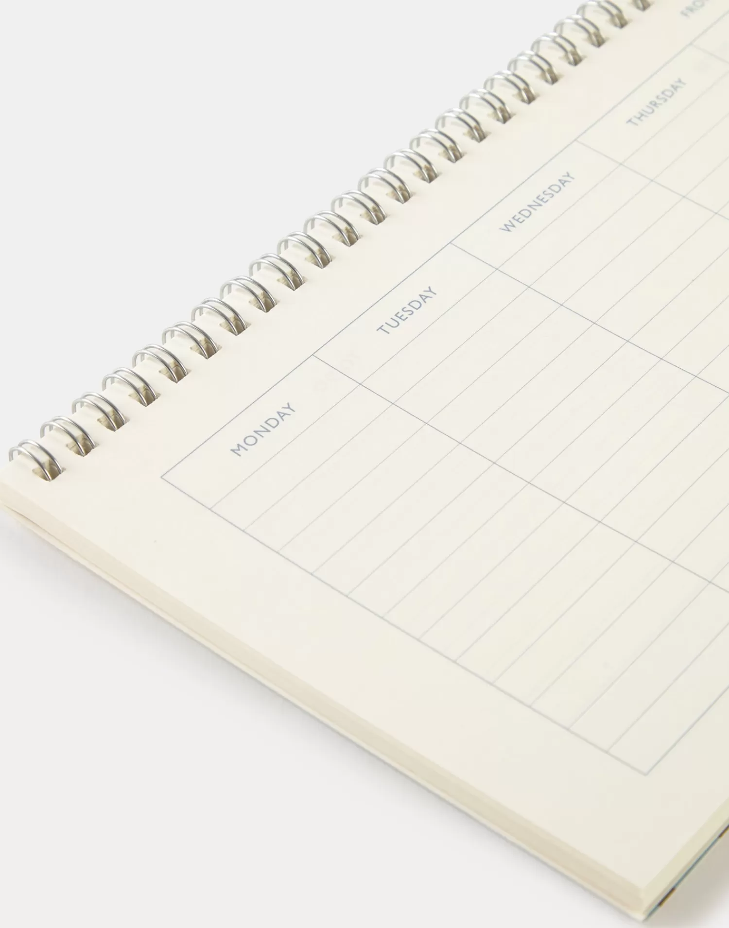 Stationery*Natura Selection Stripes Weekly Planner 147957-BLUE