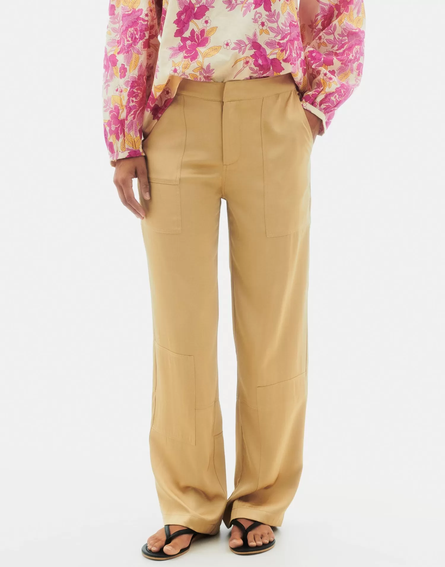 Pants*Natura Selection Surat Pants 147826-GOLD