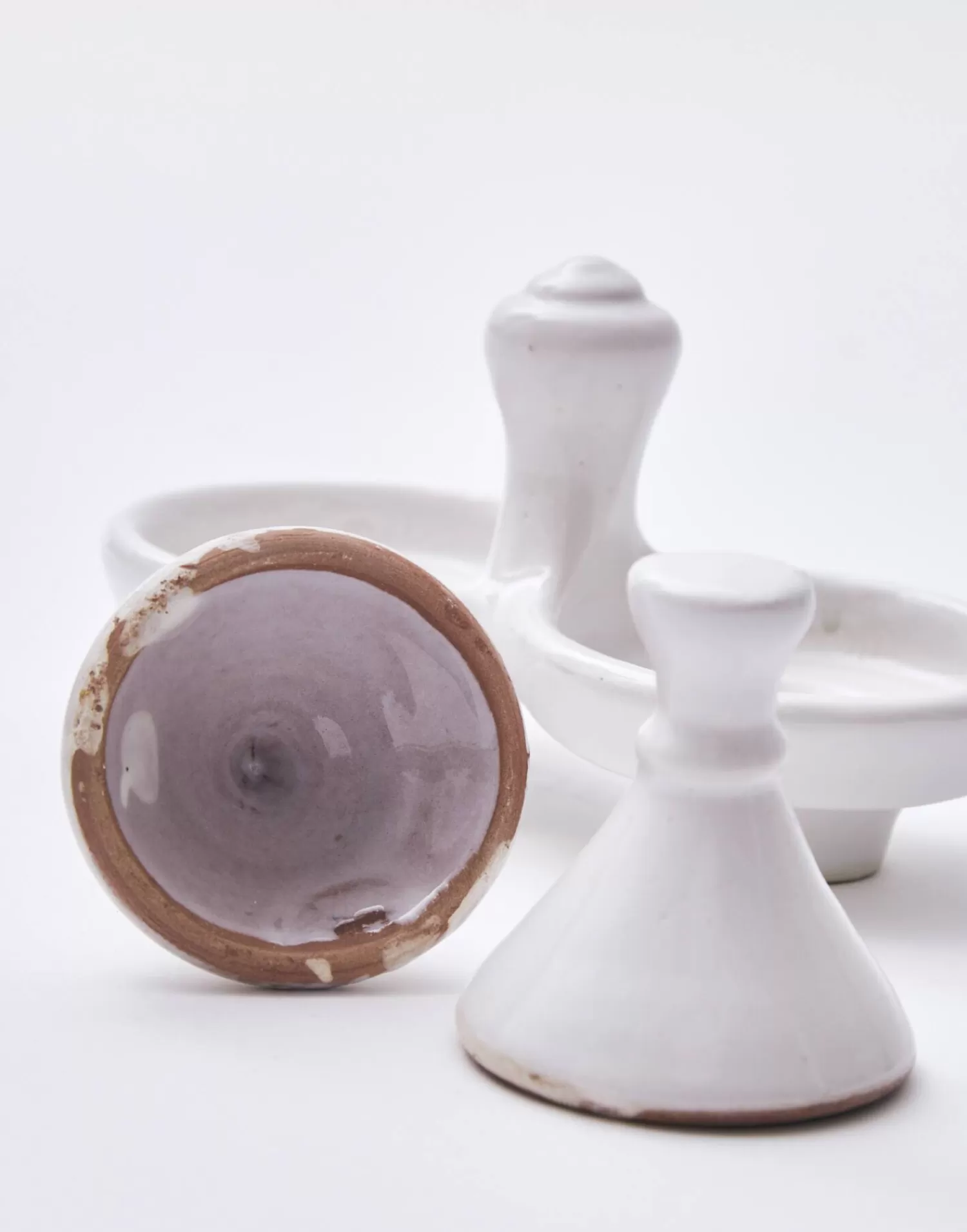 Kitchen*Natura Selection Tagine Salt And Pepper Shakers 140150-WHITE