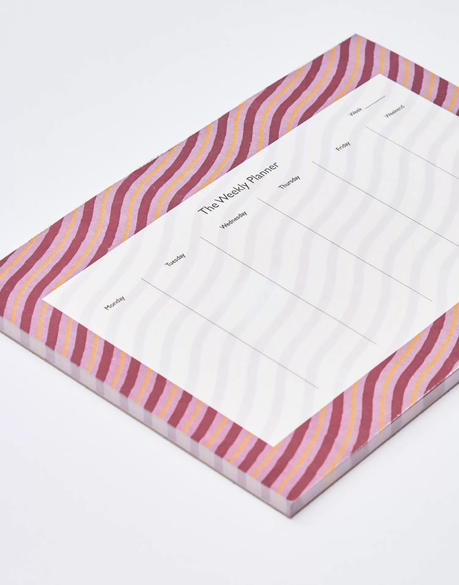 Stationery*Natura Selection Weekly Planner Waves 142170-Waves