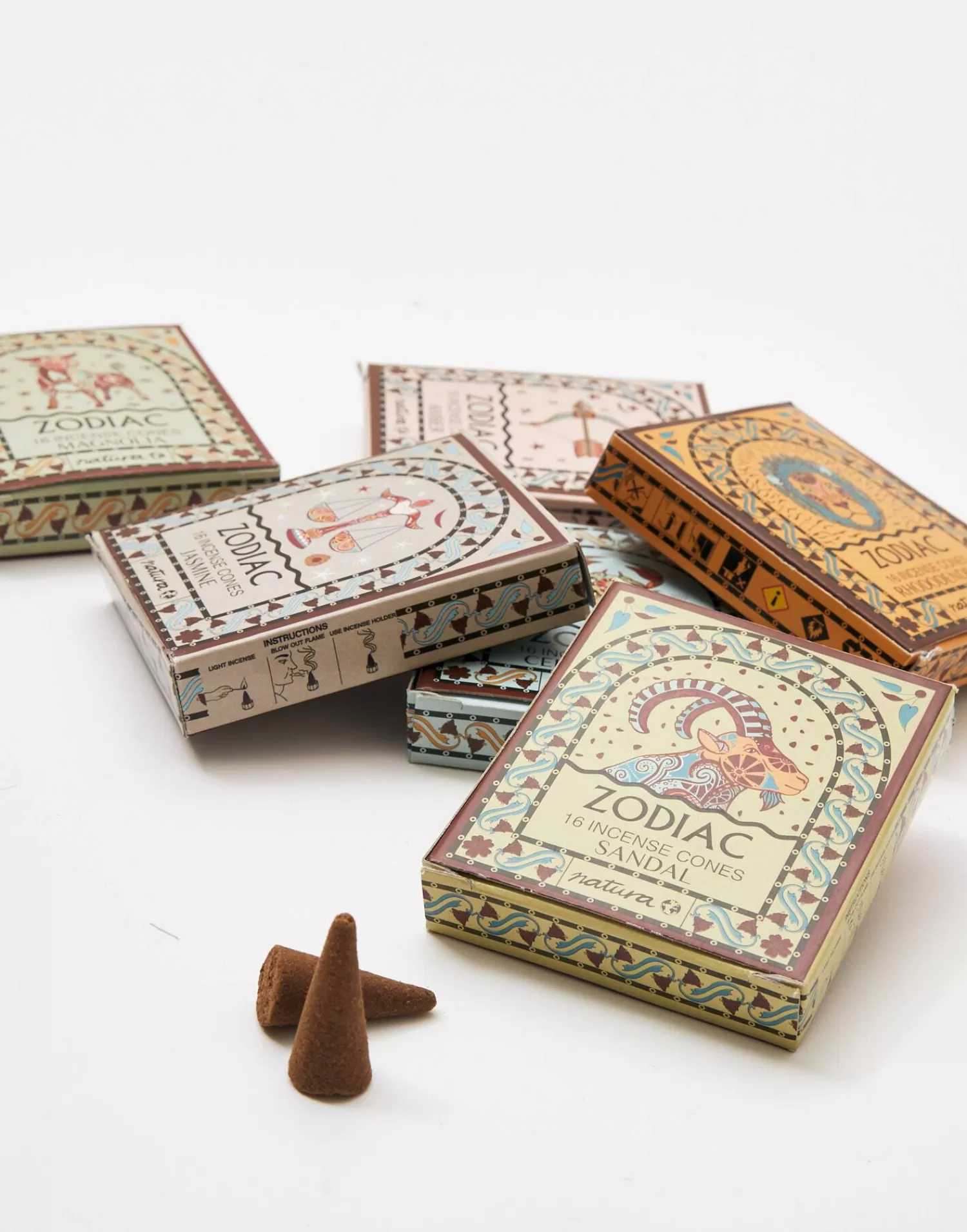 Aromas & Diffusers | Incenses*Natura Selection Zodiac Incense Cones