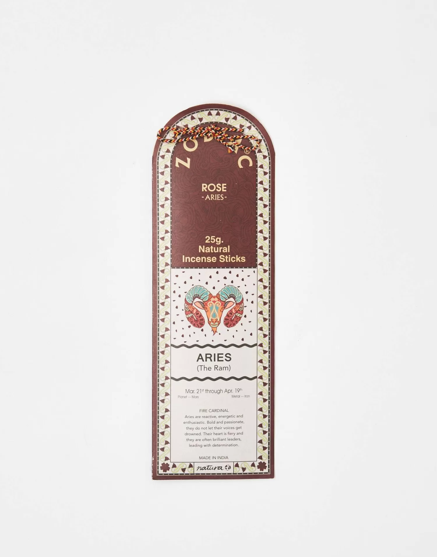 Aromas & Diffusers | Incenses*Natura Selection Zodiac Incese Sticks 25gr